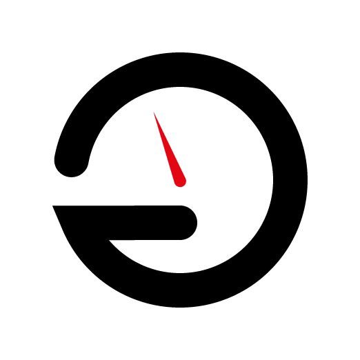 Ecomini Testgasflasche Icon Drücke schwarz weiß rot