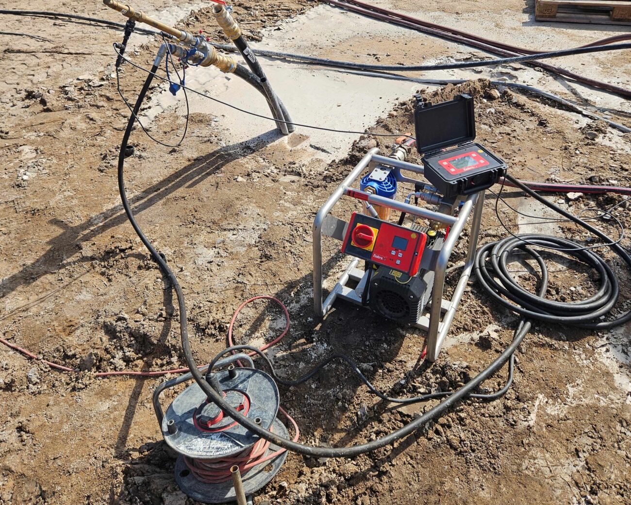 Dichtheidsbeproeving van bodemwarmtewisselaars met de smart memo