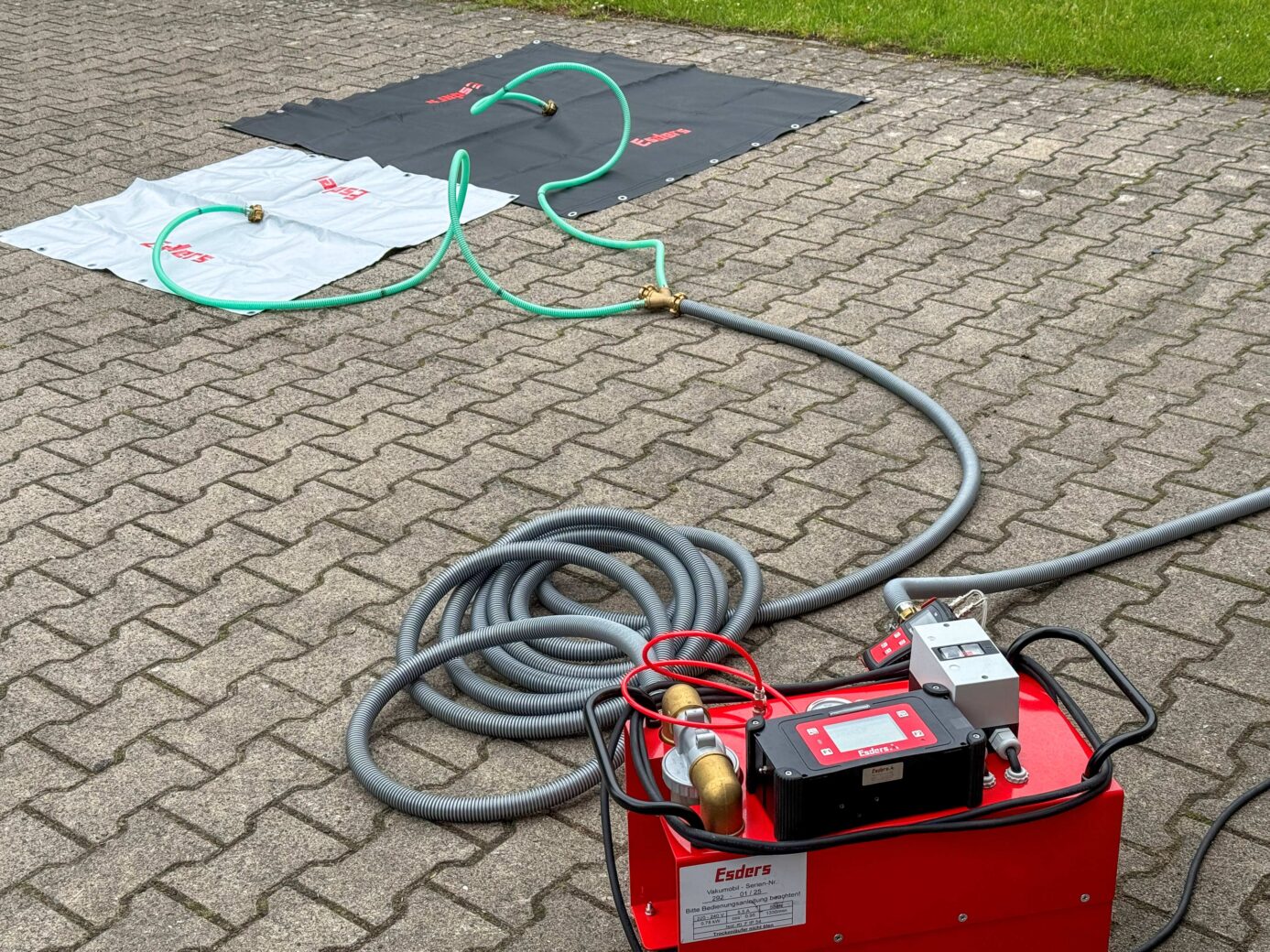 Methane emission quantification using Vakumobil,