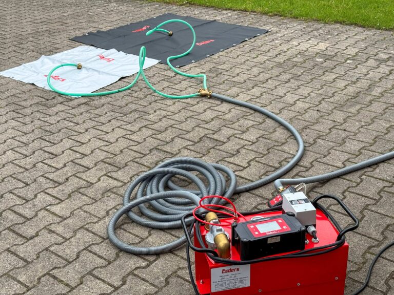 Methane emission quantification using Vakumobil,