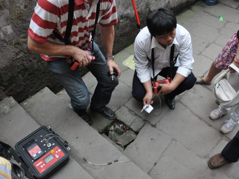 Anwendung von Logik bei der Erkennung von Gaslecks in China